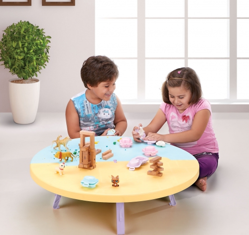 2 Boy Katlanır Çocuk Oyun Masası  